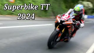 TT 2024  Superbike TT Full Of Drama [upl. by Jacy]