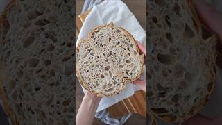 Seeded Sourdough Bread short artisanbread sourdoughbread [upl. by Fanni]