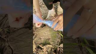 Survival Skills Simple Tips for Carrying Water Using Plastic Bottles and Plastic Bags shorts tips [upl. by Lladnarc]