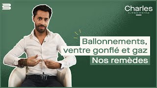 Ballonnements ventre gonflé et gaz  nos remèdes [upl. by Kalk554]