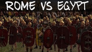 Total War Rome 2 Online Battle 109 Rome vs Egypt [upl. by Ahseila]