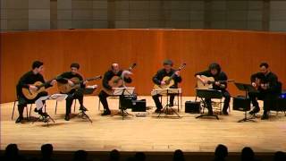 The Pacific Guitar Ensemble plays Grand Solo by Fernando Sor Arr Sergio Assad [upl. by Sirej104]