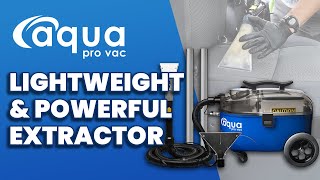 Aqua Pro Vac  Vacuum Extractor for Home and Mobile Auto Detailing [upl. by Ilatan]