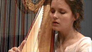 R Glieré Impromptu for harp  Lydia Pikalov [upl. by Nirro]