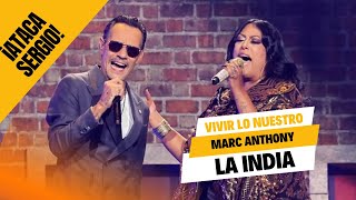 MARC ANTHONY amp LA INDIA  VIVIR LO NUESTRO “ LATIN GRAMMY 2024 “ Homenaje a la Salsa [upl. by Eixel348]