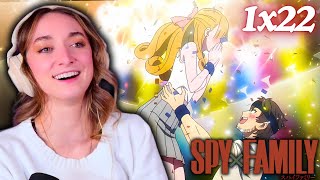 Underground Tennis is UNHINGED  SPY x FAMILY  Episode 22 REACTION amp DISCUSSION [upl. by Royall]