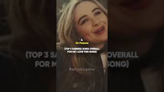 MOST underrated Sabrina Carpenter songs sabrina shorts [upl. by Llenor502]