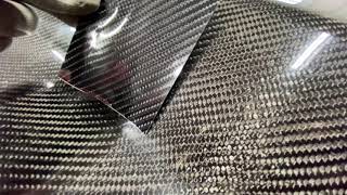 Tinybot 6D Carbon Fiber Wrap Compared to Real Carbon Fiber [upl. by Airym]