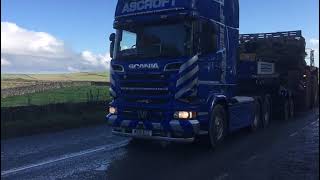 Ascroft CAT 988 out of Tunstead Quarry Buxton [upl. by Ainig]