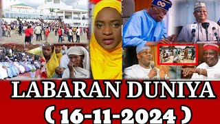 LABARAN DUNIYA NA SAFIYAR YAU ASABAR 16112024 AREWA RADIO AFRICA HAUSA TV BBC HAUSA [upl. by Ibrik]