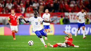 NGolo Kanté Destroying Every Team in Euro 2024 [upl. by Alidus]