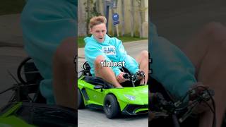 Can You Survive 100 Miles On A Mini Lambo [upl. by Sobel]