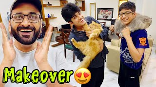 Cats Ka Makeover Kar Dia 😍  Cute Cats Vlog 😊 [upl. by Zetta]