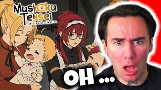 Mushoku Tensei  1x3  1x4 REACTION [upl. by Idram625]