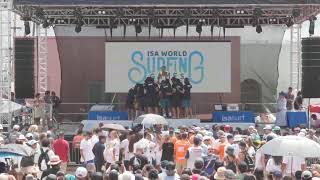 En vivo desde Arecibo hoy domingo en el último día de competencias Mundial de Surfing ISA 2024 [upl. by Areema]