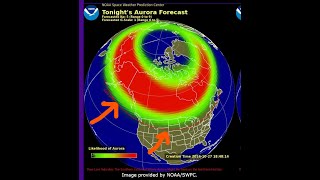 Aurora potential this evening West Coast earthquake update Sunday 10272024 [upl. by Aeet351]