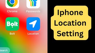 Iphone location setting SLdamiya [upl. by Okiman]