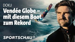 Vendée Globe  Extremsportler Boris Herrmann alleine mit seinem Boot  Sportschau [upl. by Ednarb]