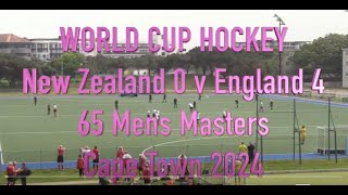 England 4 New Zealand 0 65 Mens Masters World Cup Hockey Cape Town 2024 [upl. by Tevis54]