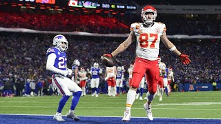 Kelce Scores Twice And Chiefs Beat Bills 2724 To Advance To Face Ravens In AFC Championship [upl. by Aicnom]