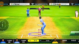 real Cricket swipe New update gameplay realcricketswipe [upl. by Nivrag]