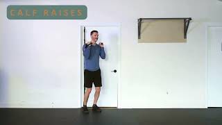 Standing Calf Raise with Resistance Bands – Strengthen Calves and Improve Stability [upl. by Iloj236]