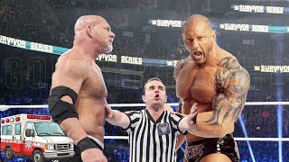 Goldberg vs Batista Ambulance Match [upl. by Aeila218]