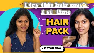 Amla Reetha Shikakai Hair Pack testing video I try this hair pack on my hair 100 honest review [upl. by Eckardt681]