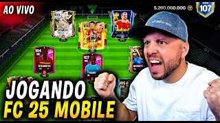 AO VIVO JOGANDO FC 25 mobile [upl. by Ahsiam]