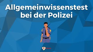 Polizei Allgemeinwissenstest zum mitmachen [upl. by Pang]