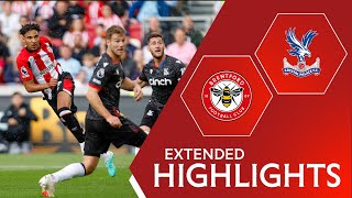 Brentford 11 Crystal Palace  Extended Highlights [upl. by Auqinaj978]