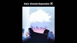 Gojos Domain Expansion ☠️ gojo sukuna [upl. by Atika]