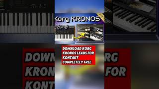 Download Korg Kronos Leads for Kontakt completely free kronos kontakt library [upl. by Ivzt675]