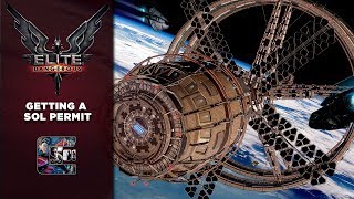 Getting A SOL Permit  Elite Dangerous  CenterStrain01 [upl. by Neraj968]