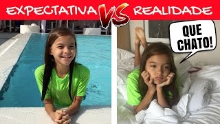 EXPECTATIVA vs REALIDADE  VIAGEM [upl. by Navonod]