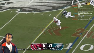 FlightReacts Cardinals vs Eagles 2023 Week 17 Highlights [upl. by Eiramenna372]