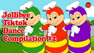 Jollibee Dance TikTok Compilation 2  SELOS x FOREVER SINGLE x TAHONG NI KARLA x BAHAY KUBO amp more [upl. by Ajar]