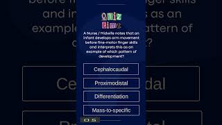 Proximodistal Development nursingquiz communityhealthnursing fyp nursingstudent [upl. by Eolanda]