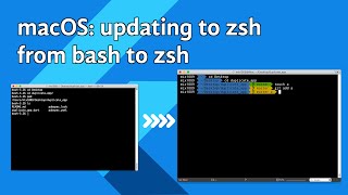 macOS updating to zsh iTerm2 ohmyzsh powerline fonts [upl. by Malek]