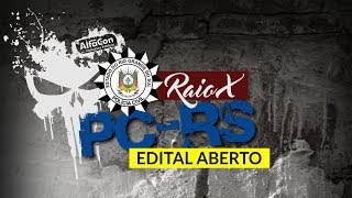 Raiox PCRS  EDITAL ABERTO  Evandro Guedes  AlfaCon Concursos Públicos [upl. by Silverts344]