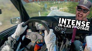 Ken Block Raw Onboard Footage Blistering Fast Tarmac Stage Rally Legend  S7 [upl. by Buddie42]