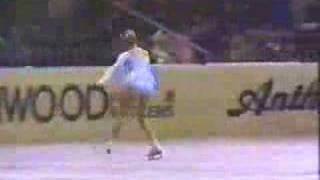 Denise Biellmann 1981 World Championships FS [upl. by Ayifas]