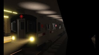 Roblox REVTA IRT Automated Metro 7 as R188 [upl. by Idac]