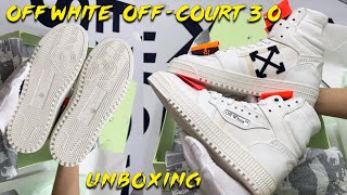 Still HotSale In 2023 OFF WHITE OFFCOURT 30 SNEAKER UNBOXING [upl. by Theron]