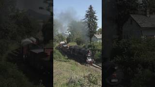 🇨🇿 Parní lokomotiva quotNěmkaquot 5550153 train vlak lokomotiva vlaky railway rail history steam [upl. by Hsetih]