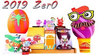 2019 NEW Play Doh Surprise Eggs DCTC ZerO Opening Blind Boxes Toys Videos [upl. by Eralc]