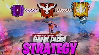 NEW BRRANKED STRATEGY IN FREE FIRE  FULL MAP TIPS AND TRICKS  NEW SEASON [upl. by Nosyd]