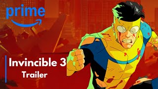 Invincible Season 3 Trailer  Prime Video [upl. by Marcie735]