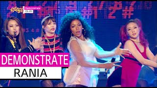 HOT RANIA  DEMONSTRATE 라니아  데몬스트레이트 Show Music core 20151114 [upl. by Nimrahc]