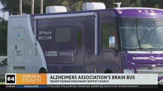 Alzheimers Associations Brain Bus brings resources to South Floridas Black community [upl. by Merta]